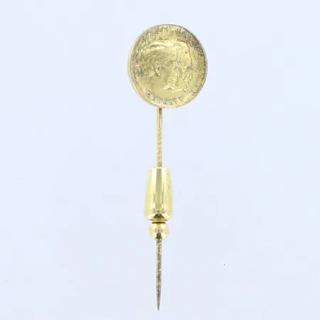 Rintaneula, Hedvig Hannes Gebhard, korkeus 55mm, 830br, paino 3,6g 