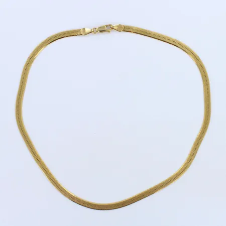 Kaulaketju, leveys 5mm, pituus 45cm, 585, paino 19,1g 