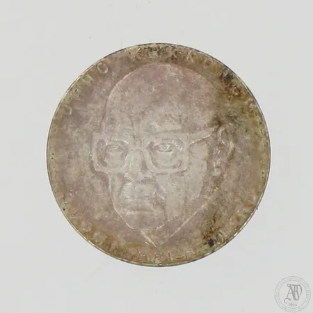 Juhlaraha, Urho Kekkonen 1981, nimellisarvo 50mk, 500, paino 20,1g 