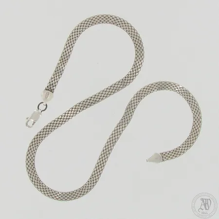 Viallinen kaulaketju, 925, paino 10,4g Paino: 10,4 g