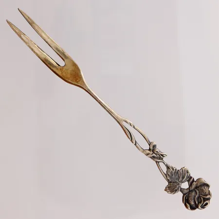 Leikkelehaarukka, Ruusu, pituus 151mm, 830, paino 20,5g Paino: 20,5 g