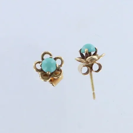 Kivikorvakorut, korkeus 6mm, 585br, paino 1,2g 