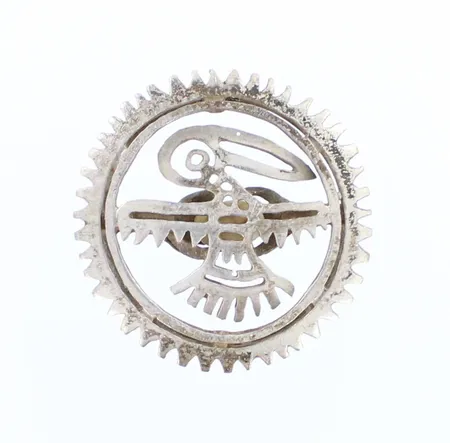 Kiviriipus, design Mikko Kuustonen, korkeus 35mm, 925br, paino 8,9g 