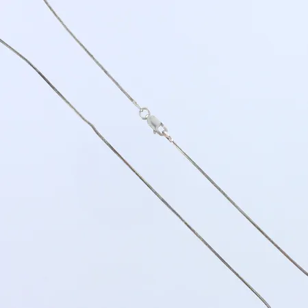 Käärme-kaulaketju, pituus 42cm 925, paino 3,2g 