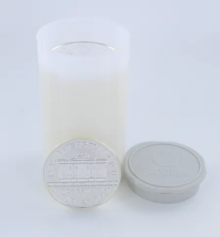 20 hopearahaa, 999, paino noin 622,0g Paino: 622 g