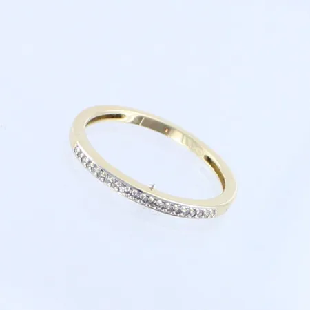 Timanttisormus 21xn0.005ct, koko 16¾, 585, paino 1,4g 