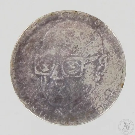 Juhlaraha, Urho Kekkonen 1981, nimellisarvo 50mk, 500, paino 20,0g 