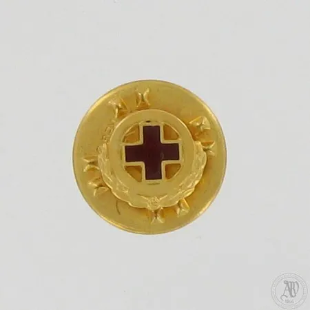 Pinssi, Ø 8mm, tausta ei kultaa, 585br, paino 1,1g Paino: 1,1 g