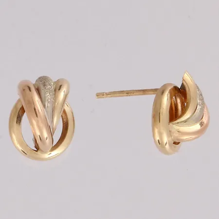 Korvakorut, korkeus 11mm, taustat puuttuu, 585, Paino: 1,4 g