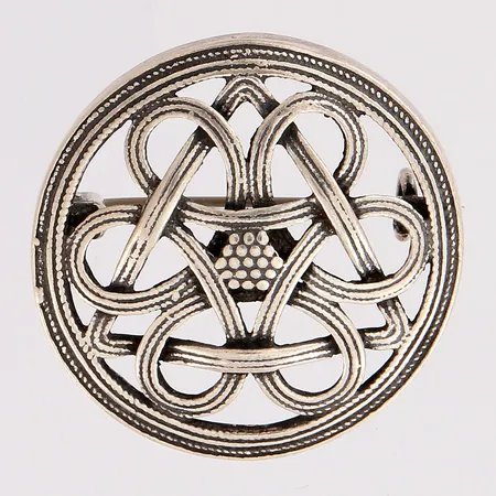 Rintaneula, Kalevala koru, Ø 27mm, 925, Paino: 4,9 g