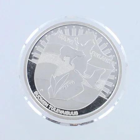 Ikihopea raha, Suomen tulevaisuus, 999br, paino 37,1g