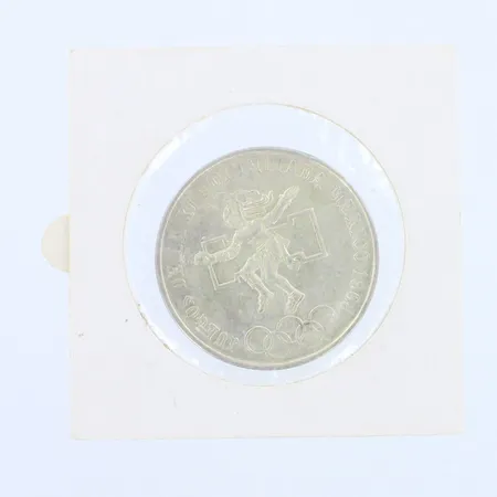 Hopearaha, Juegos de la XIX Olimpiada Mexico 1968, 999br, paino 24,5g
