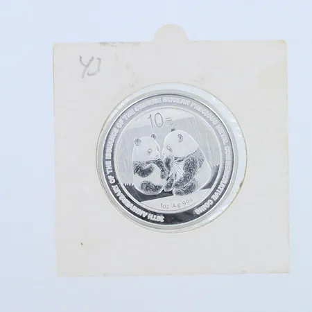 Hopearaha, 30th Anniversary of the issuance of the Chinese Modern Precious Metals Commemorative Coins, 999br, paino 33,4g