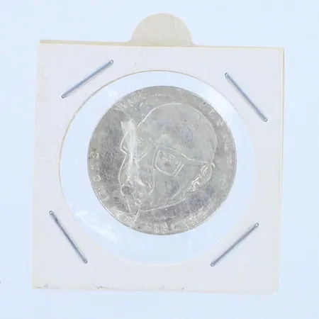Juhlaraha, Kekkonen, 1961, nimellisarvo 50 markkaa, 500br, paino 20,9g