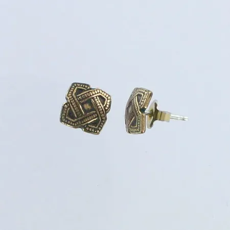 Korvanapit Kalevala Koru, Osmonsolmu, mitat 9x9mm, pronssia