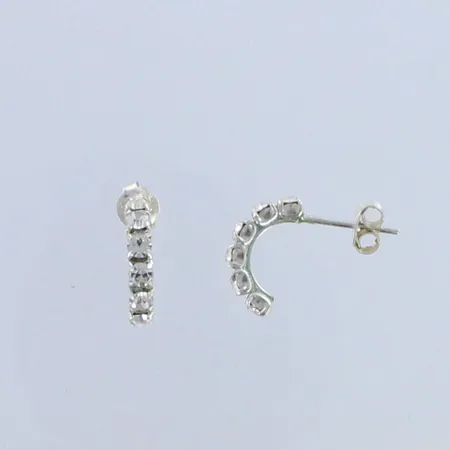 Kivikorvakorut, korkeus 12mm, 925br, paino 1,0g 
