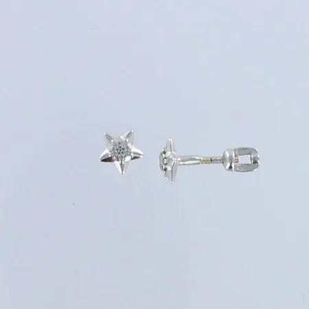 Kivikorvakorut, korkeus 6mm, 925br, paino 1,2g 