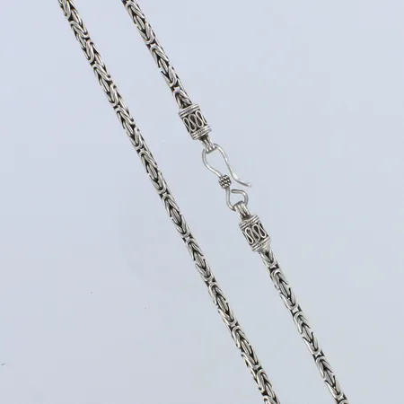Kuningas-kaulaketju, pituus 46cm, 925, paino 25,3g Paino: 25,3 g