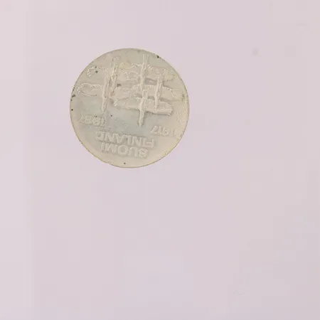 Julharaha Suomi Finland 1917-1967, nimellisarvo 10mk, 900,  Paino: 23,8 g