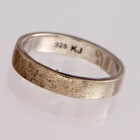 Sileä sormus, koko 13½, 925, Paino: 1,7 g