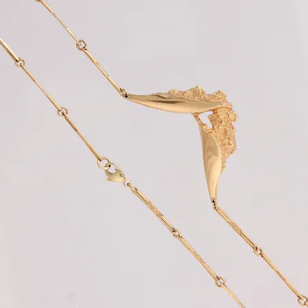 Kaulakoru, pituus 41cm, 585, paino 6,5g Paino: 6,5 g