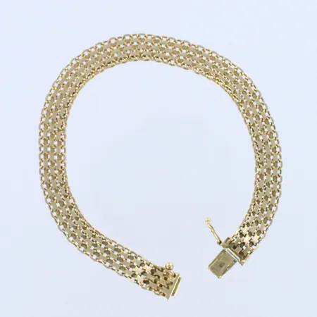 X-lenkkiranneketju, leveys 0,8m, pituus 185mm, 585,  Paino: 10 g