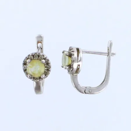 Kivikorvakorut, korkeus 15mm, 925br,  Paino: 3,7 g