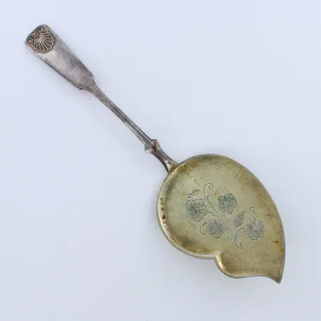 Kakkulapio, musla, kaiverrettu, pituus 183mm, 813h, Paino: 29,9 g