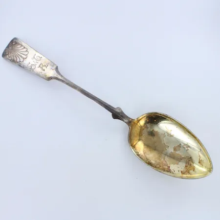 Lusikka, musla, kaiverrettu, pituus 250mm, 813h, Paino: 70,4 g