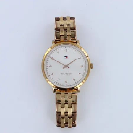 Teräsrannekello Tommy Hilfiger, Ultra Slim 1781761, Quartz, rungon Ø35mm, rannekeen pituus 150mm, 