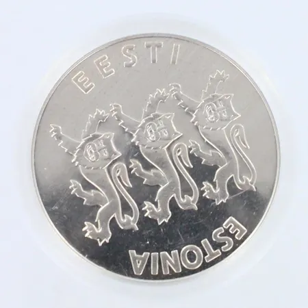Juhlarana, 100 Krooni (Monetary Reform) 1992, 925,   Paino: 24 g