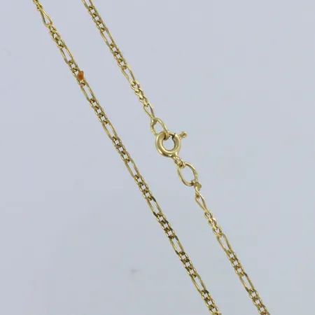 Figaro-kaulaketju, pituus 62cm, 750, Paino: 5,3 g