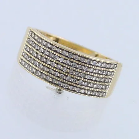 Timanttisormus 85xn.0.005ct, koko 16½, 585,  Paino: 2,6 g