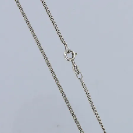 Panssarikaulaketju, pituus 43,5cm, 925,  Paino: 4,6 g