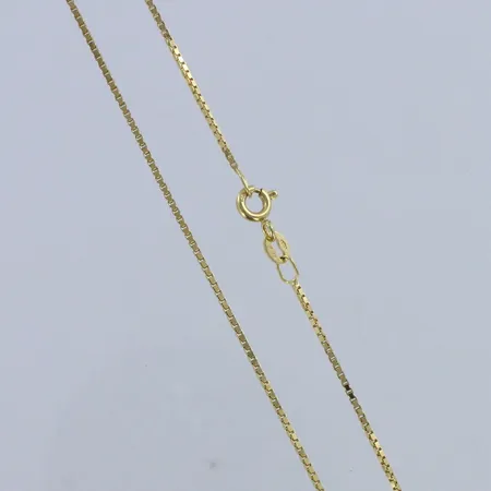 Venetsia-kaulaketju, pituus 42cm, 585,  Paino: 2,6 g
