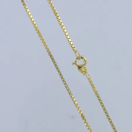 Venetsia-kaulaketju, pituus 45cm, 585,  Paino: 4 g