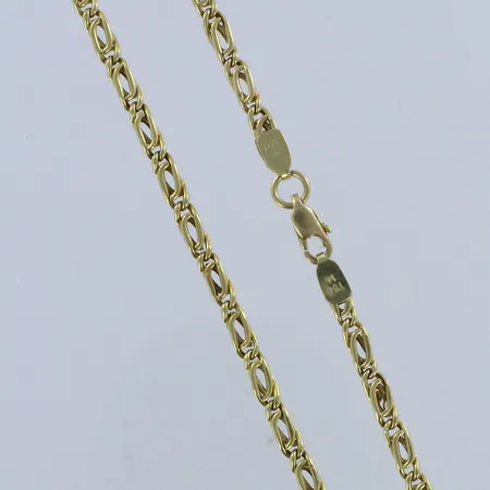 Kaulaketju, pituus 46cm, 585,  Paino: 6,5 g