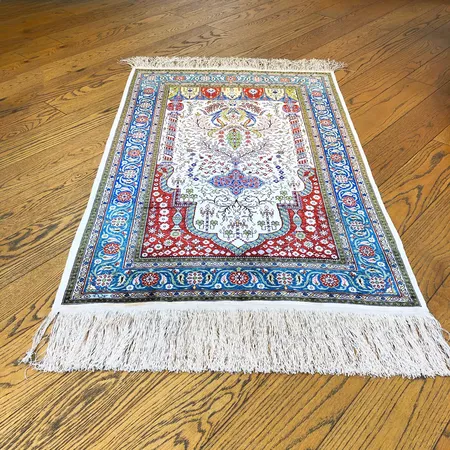 Silkkimatto, mitat 70x110cm. 
