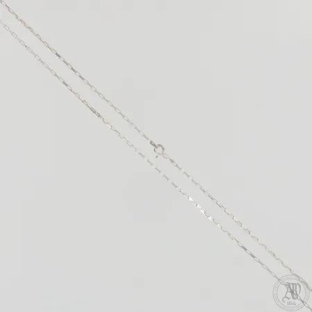 Kaulaketju, pituus ja leveys 76cm ja 2mm, 925,  Paino: 5,8 g
