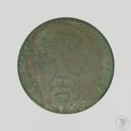 Juhlaraha, Urho Kekkonen 1975, nimellisarvo 10mk, 500,  Paino: 23,4 g