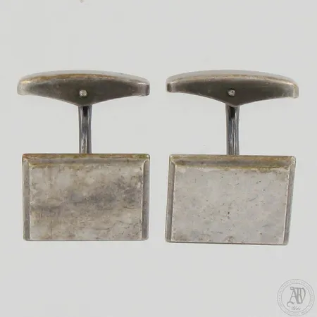 Kalvosinnapit, koko 15X15mm, 925br,  Paino: 12,8 g