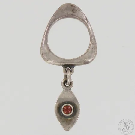 Kiviriipus, korkeus ja leveys 55mm ja 25mm, 925br,  Paino: 13,9 g