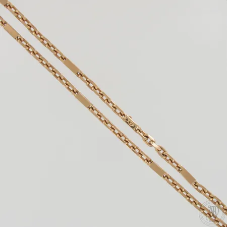 Kaulaketju, pituus ja leveys 63cm ja 6mm, 585,  Paino: 124,2 g
