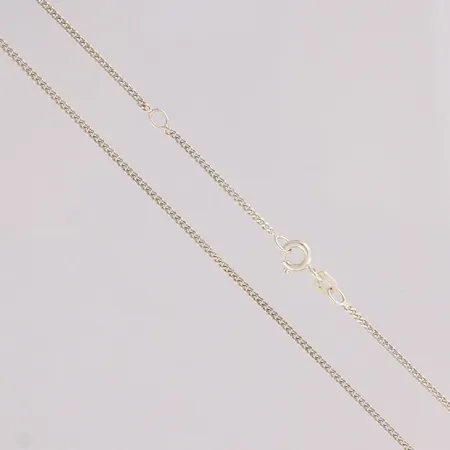 Panssarikaulaketju, pituus 42-44,5cm, 925,  Paino: 2,2 g