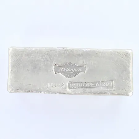 Hopeaharkko Ikihopea, 999,  Paino: 1002,5 g