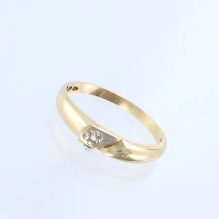 Timanttisormus 1xn.0.005ct, koko 16, 585 Paino: 1,2 g