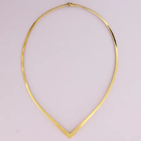 Kaulakoru, pituus 46,5cm, 750,   Paino: 23,5 g