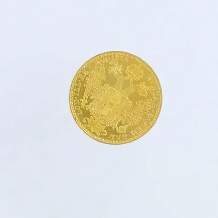 Kultaraha, 1 Ducat - Franz Joseph I, 1915, 986kultaa, Paino: 3,5 g