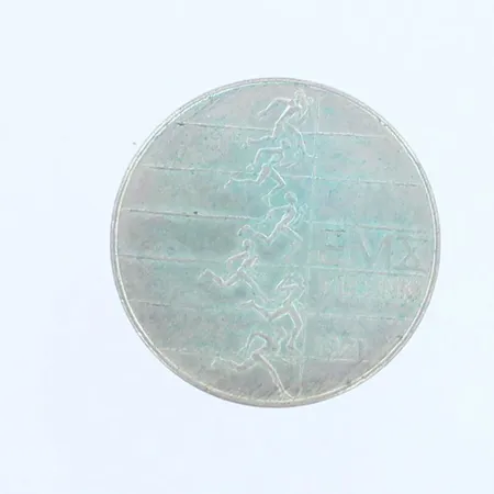 Juhlaraha EMX Helsinki 1971, nimellisarvo 10mk, 500,  Paino: 24,2 g