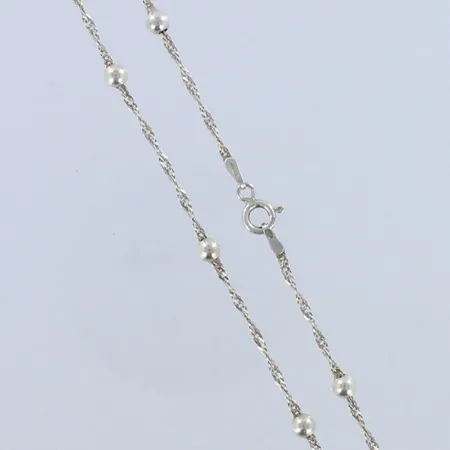Kaulakoru, pituus 40cm, 925,  Paino: 3,2 g